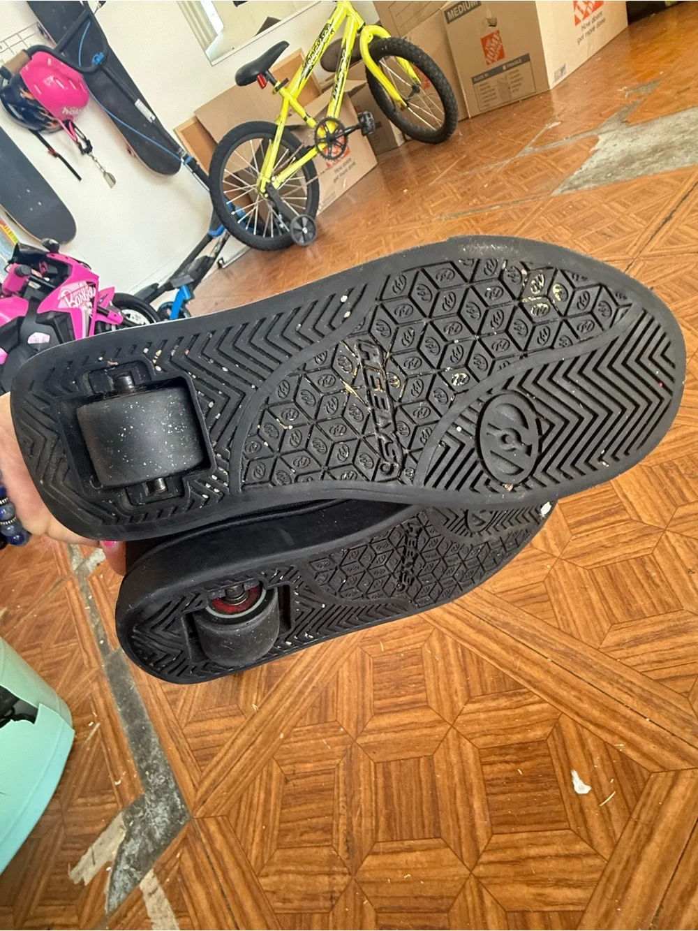 Heelys Black Kids' Lace-Up Skate Sneakers